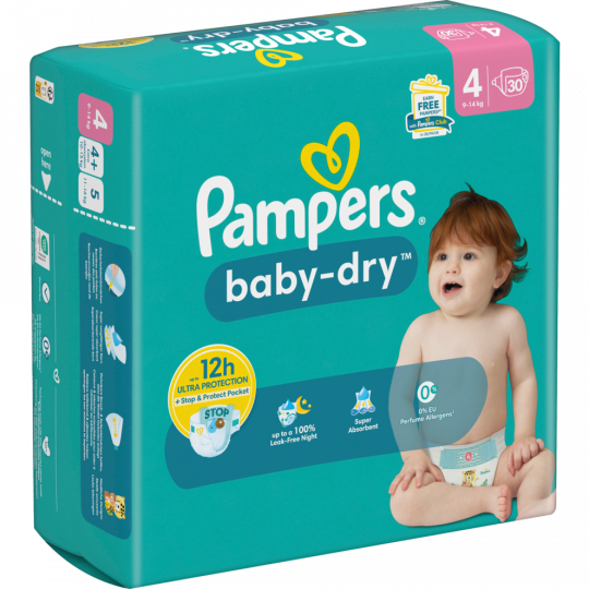 Pampers Baby-Dry Größe 4 30 Stück 