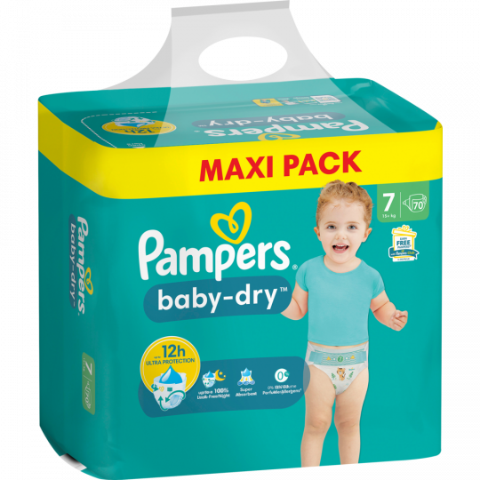 Pampers Baby-Dry Größe 7 70 Stück 