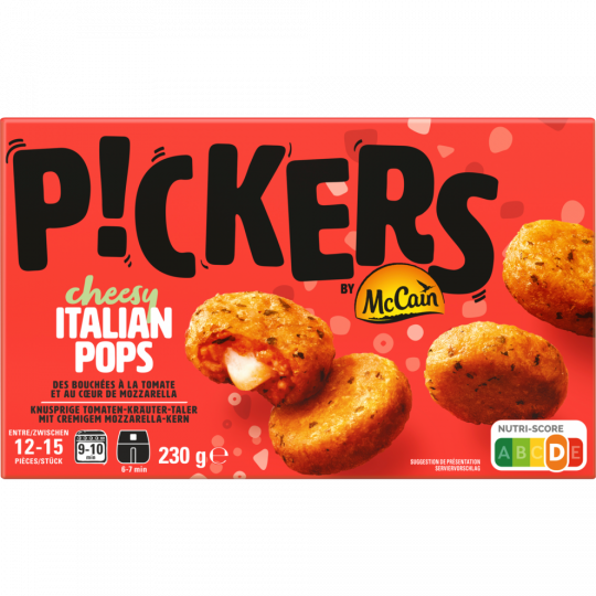 McCain P!CKERS Cheesy Italian Pops 230 g 