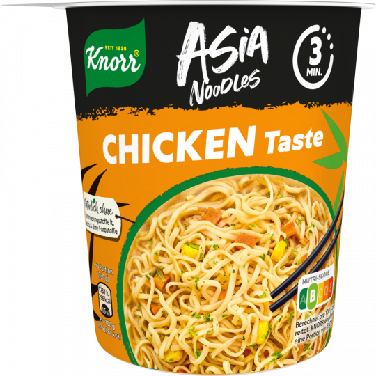 Knorr Asia Noodles Snack Becher Huhn 65 g 