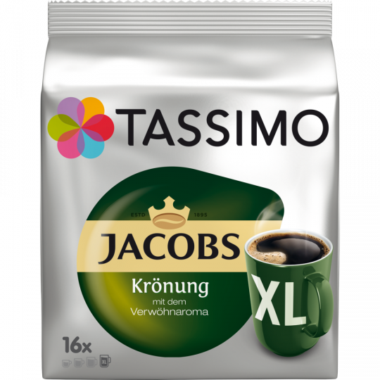 Tassimo Jacobs Krönung XL 16 Kapseln 