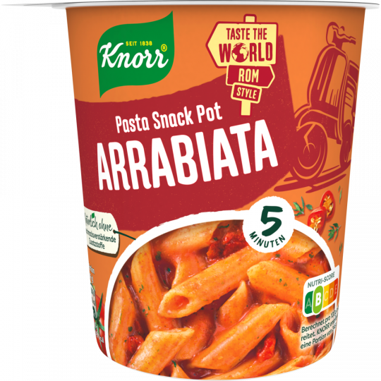Knorr Pasta Snack Arrabiata 66 g 