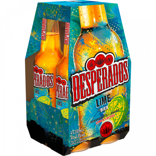 Desperados Lime - 4-Pack 4 x 0,33 l 