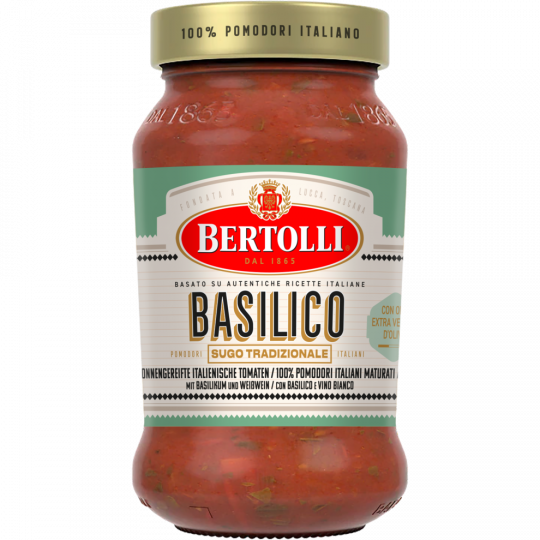 BERTOLLI Bertolli Sauce Basilico 400 g 