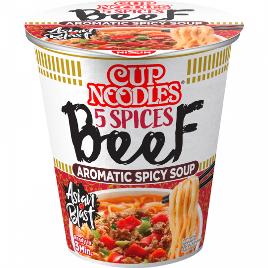 Nissin Cup Noodles Rind 64 g 
