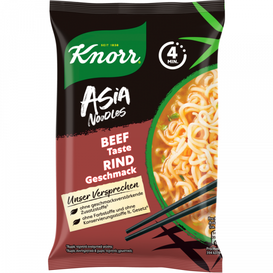 Knorr Asia Noodles Rind 68 g 
