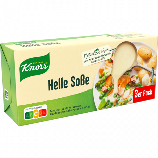 Knorr Helle Soße 3er Pack für 3 x 250 ml 