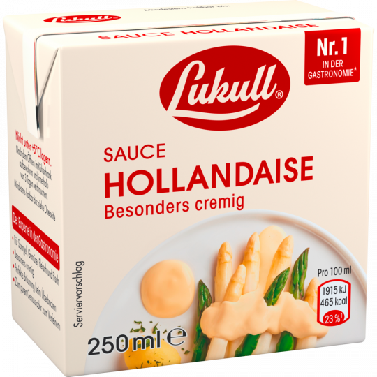 Lukull Sauce Hollandaise 250 ml 