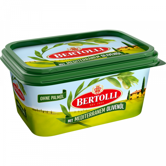 BERTOLLI Streichfett mit Olivenöl 38 % Fett 500 g 