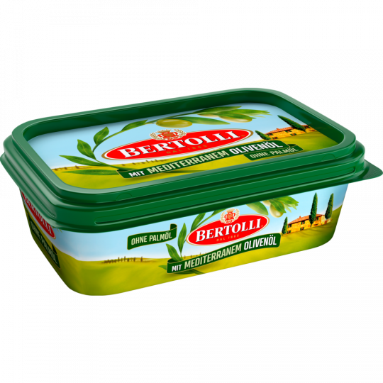 BERTOLLI Streichfett mit Olivenöl 38 % 250 g 
