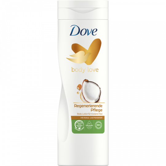 Dove Body Love Regenerierendes Ritual mit Kokos- & Mandelduft 400 ml 