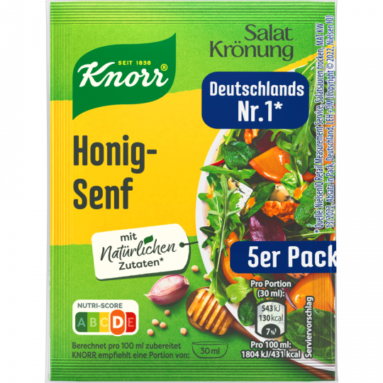 Knorr Salatkrönung Honig-Senf 40 g 