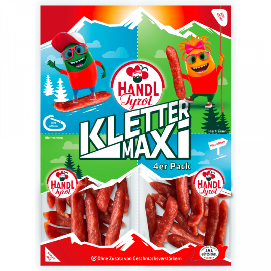 HANDL Tyrol Kletter Maxi nach Art Kaminwurzen 4 x 30 g 