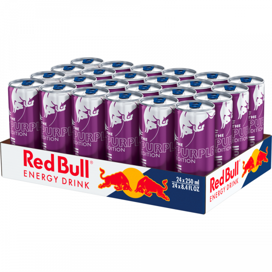 Red Bull Energy Purple Edition - Tray 24 x 0,25 l 