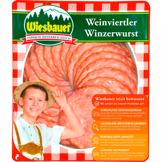 Wiesbauer Weinviertler Winzerwurst 80 g 