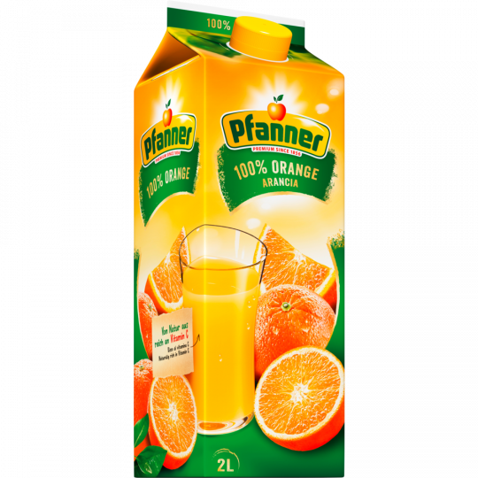 Pfanner 100 % Orangensaft 2 l 