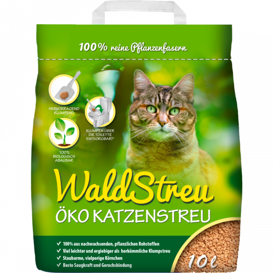 WaldStreu Öko Katzenstreu 10 l 