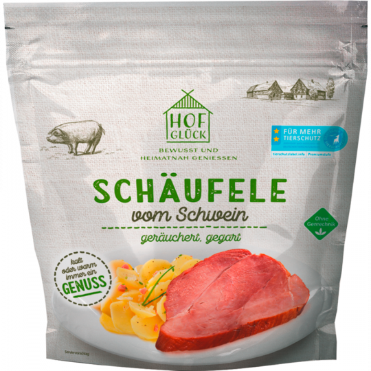 Hofglück 1/2 Schäufele ca.1,1kg 