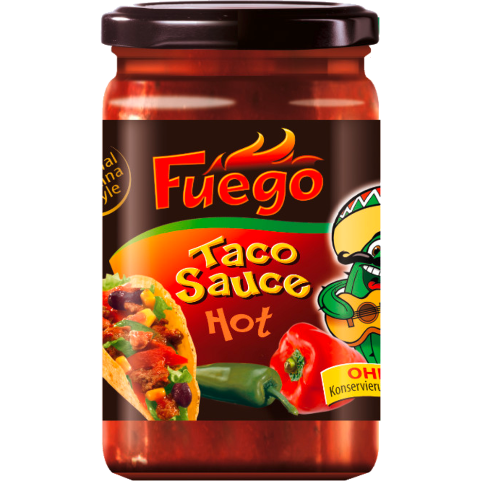 EDEKA Fuego Taco Sauce Hot 200 ml online kaufen