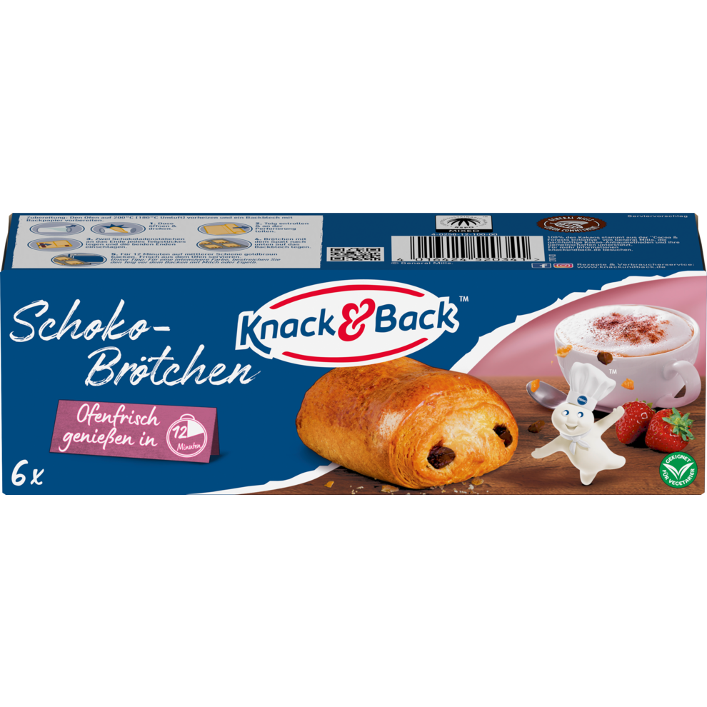 EDEKA Knack & Back SchokoBrötchen 6 Stück online kaufen